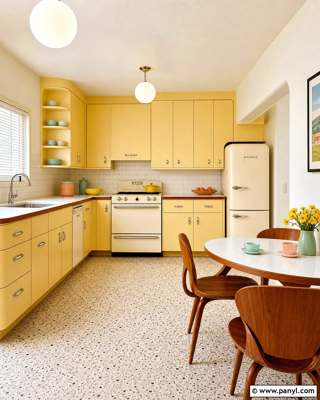 Vintage Butter Yellow Kitchen - 20 butter yellow kitchen ideas