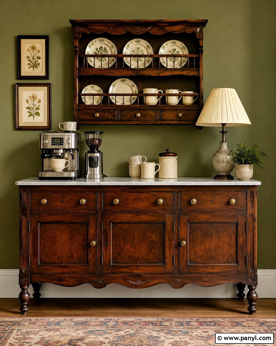 Vintage Coffee Station - 20 coffee station ideas