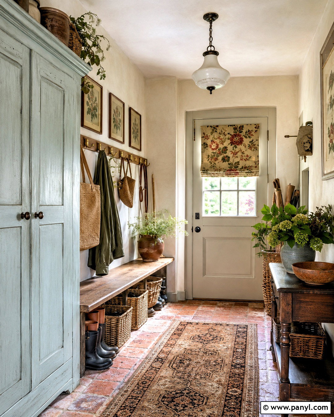 Vintage Cottage Mudroom - 20 cottage mudroom ideas