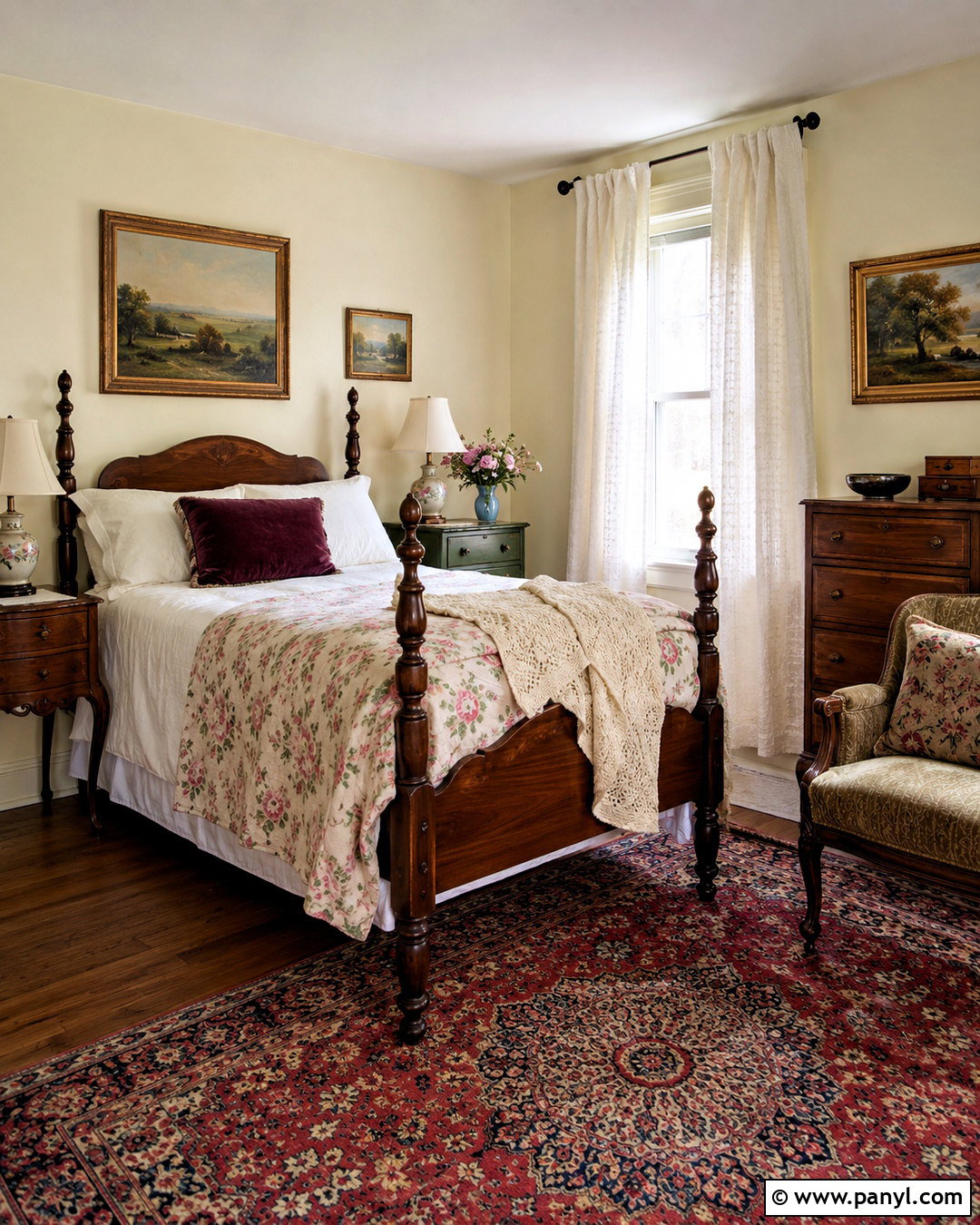 Vintage Cozy Bedroom - 20 cozy bedroom ideas