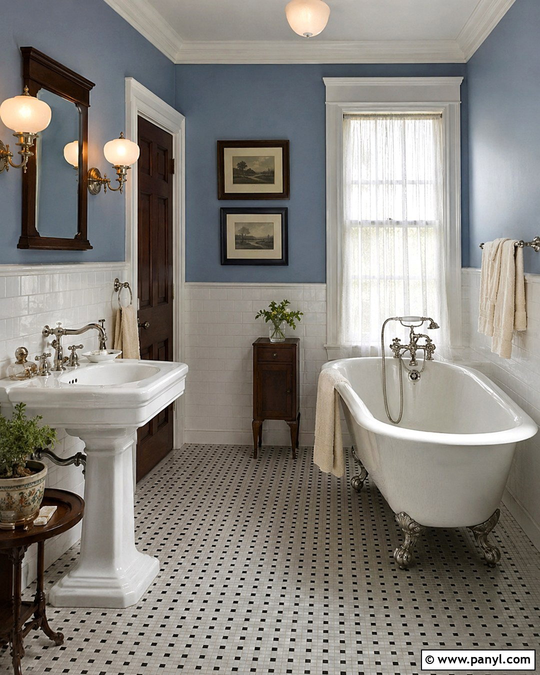 20 Dusty Cornflower Benjamin Moore Bathroom Ideas: Serene Style
