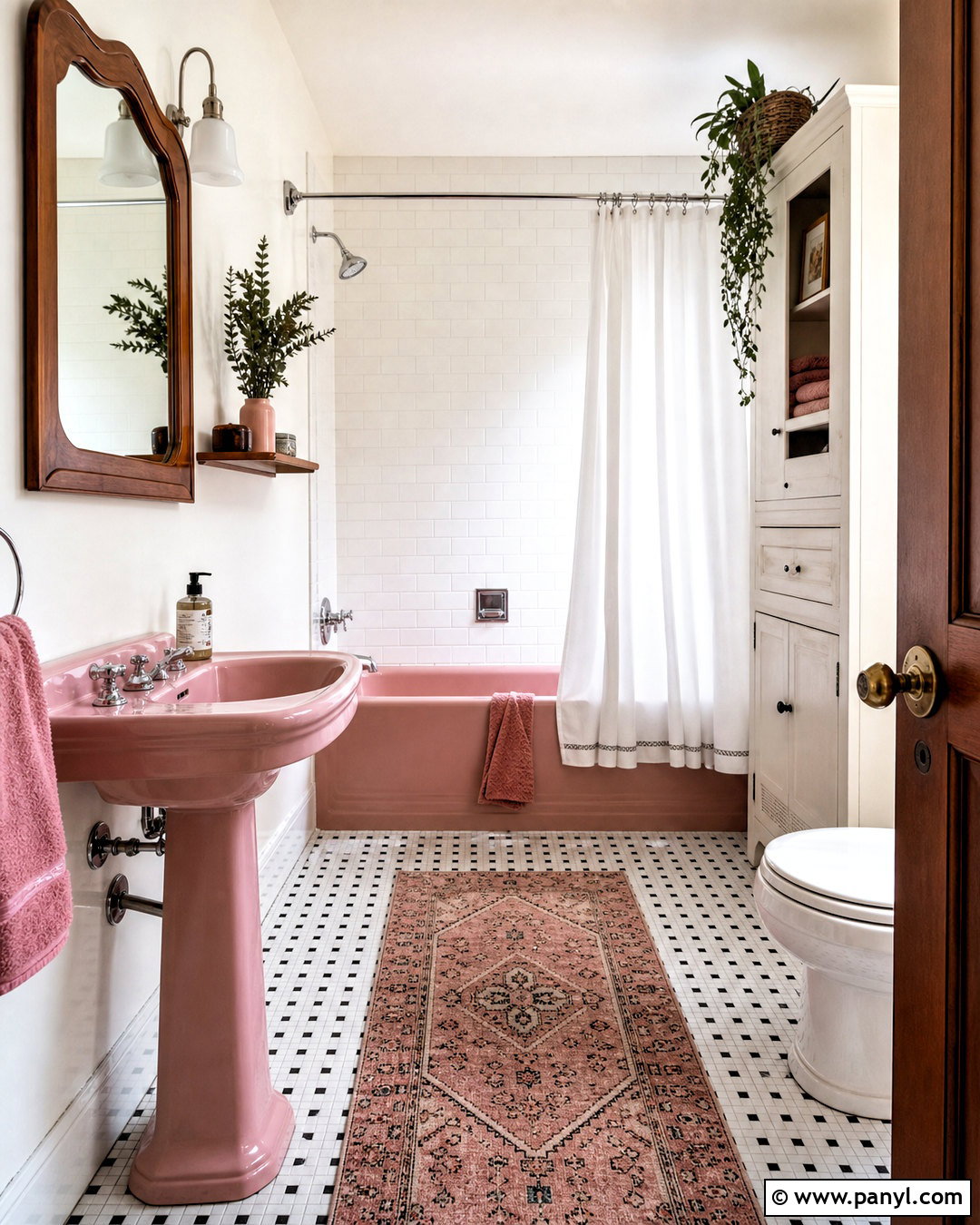 Vintage Dusty Rose Bathroom Fixtures - 20 dusty rose bathroom ideas