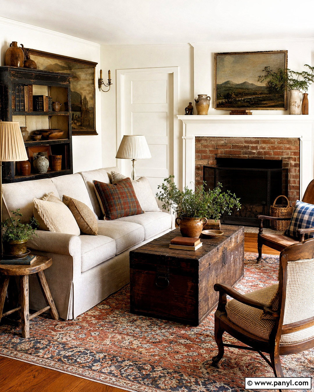 Vintage Farmhouse Living Room - 20 farmhouse living room ideas
