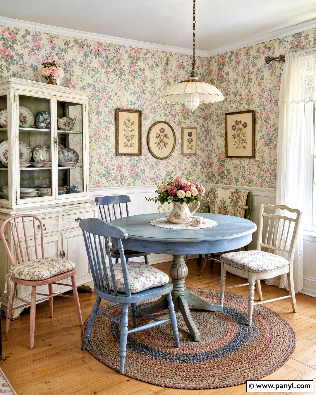 Vintage Floral Tea Room - 20 tea room design ideas