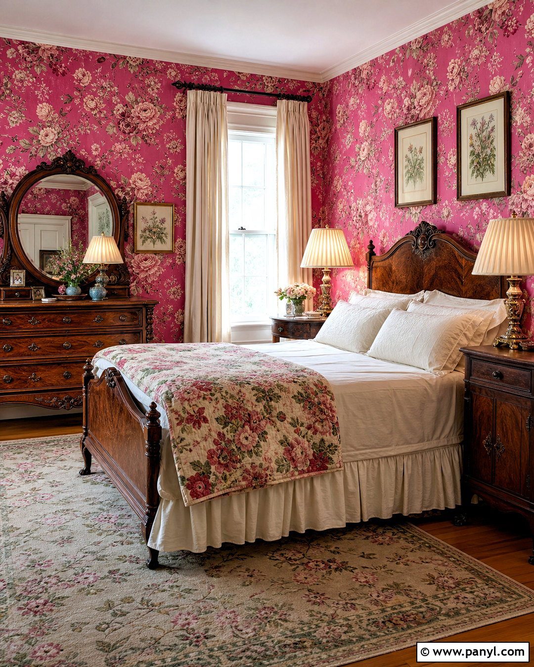 Vintage Hot Pink Bedroom - 20 hot pink bedroom aesthetic ideas