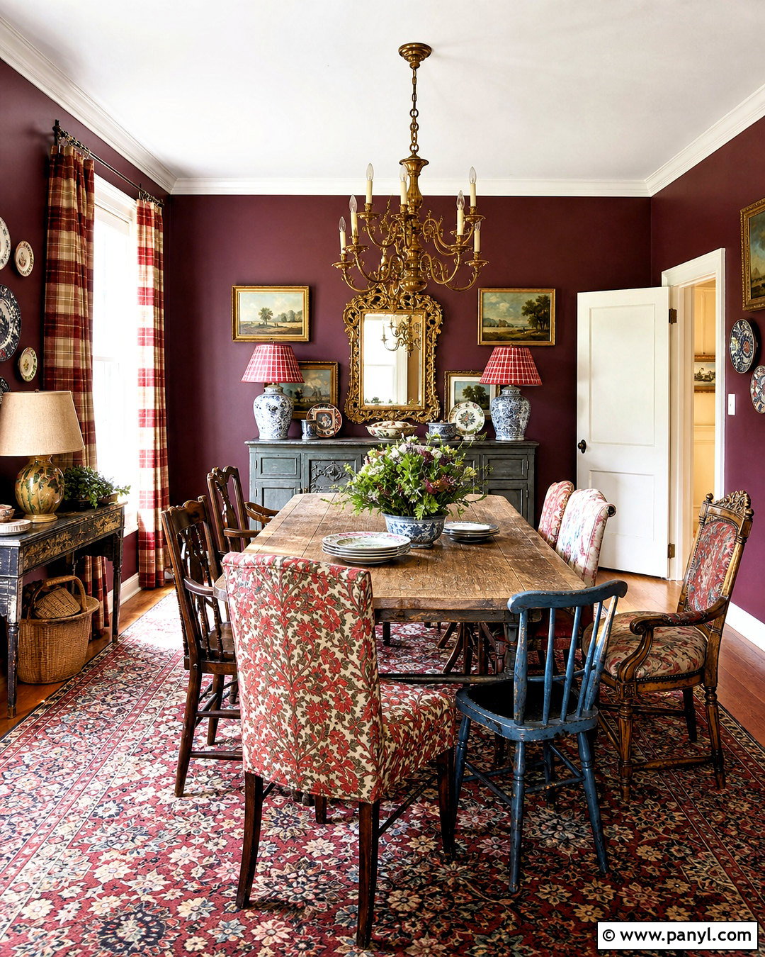 Vintage Maximalist Dining Room - 20 interior design maximalist ideas