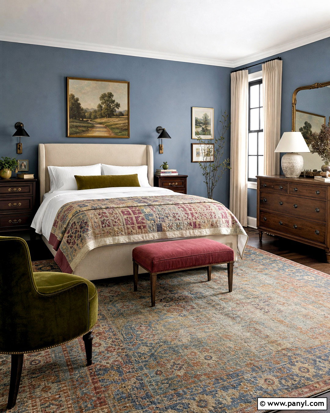 Vintage Modern Bedroom Interior - 20 bedroom interior ideas