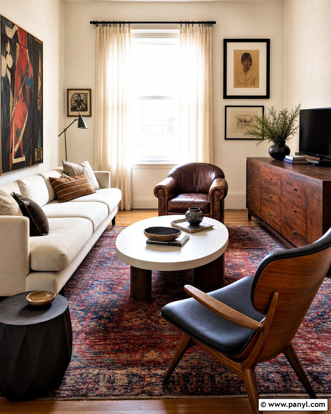 Vintage Modern Living Room - 20 living room designs