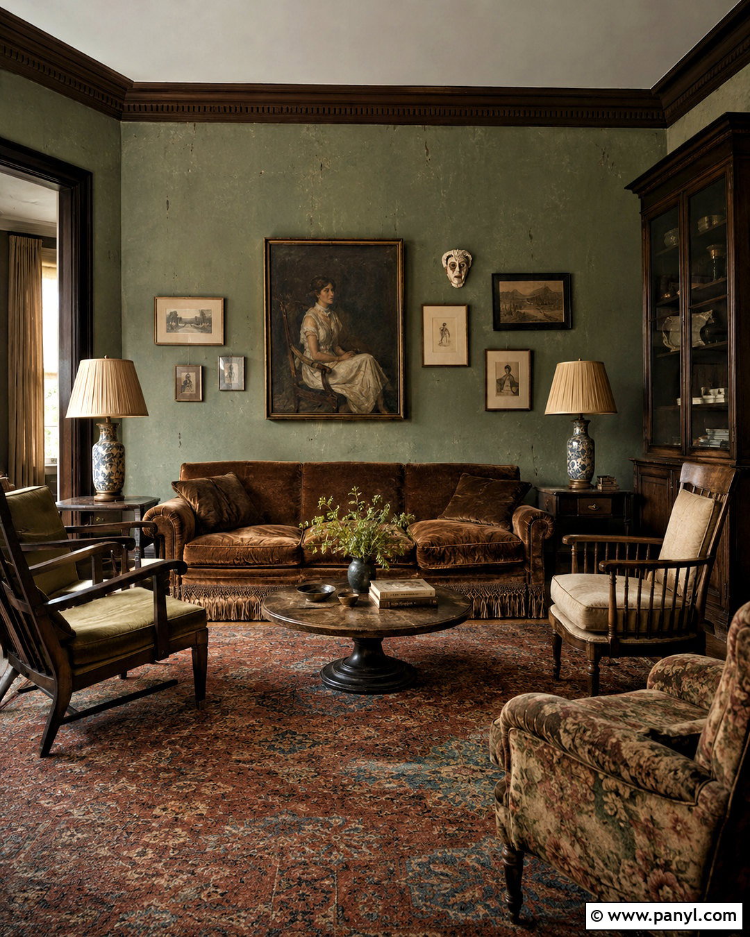 Vintage Moody Living Room - 20 moody living room ideas