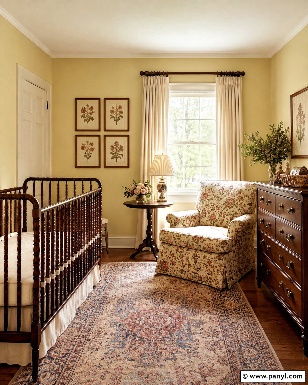 Vintage Pale Yellow Nursery - 20 pale yellow nursery ideas