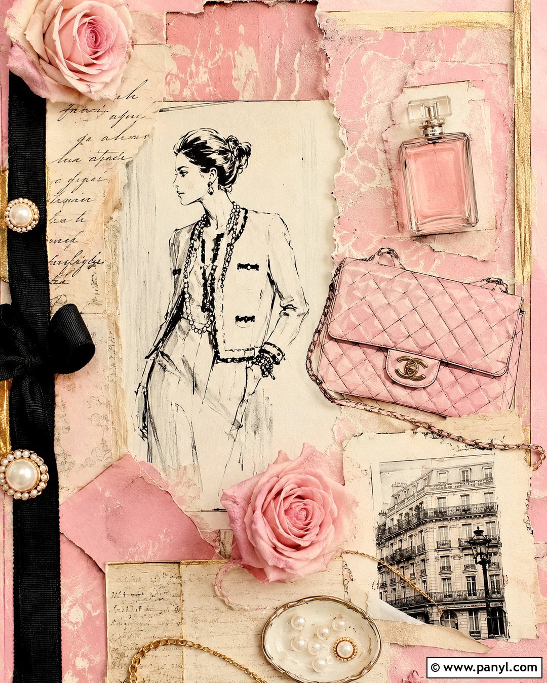 Vintage Pink Chanel Fashion Wallpaper - 20 pink chanel wallpapers