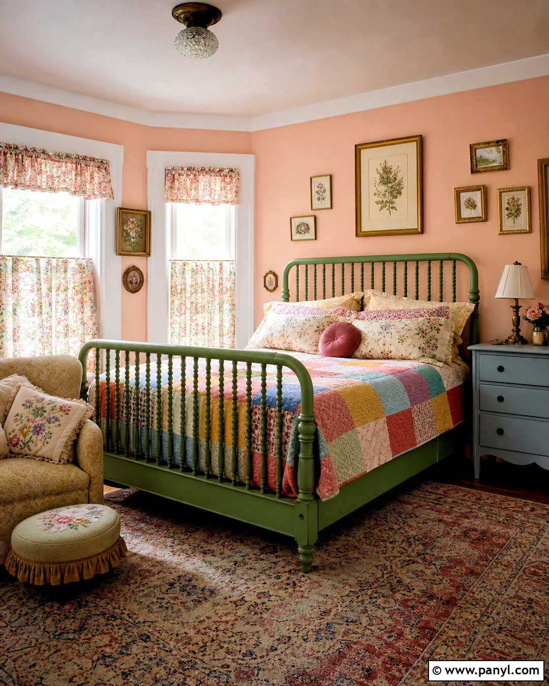 Vintage Rainbow Room - 20 rainbow room ideas