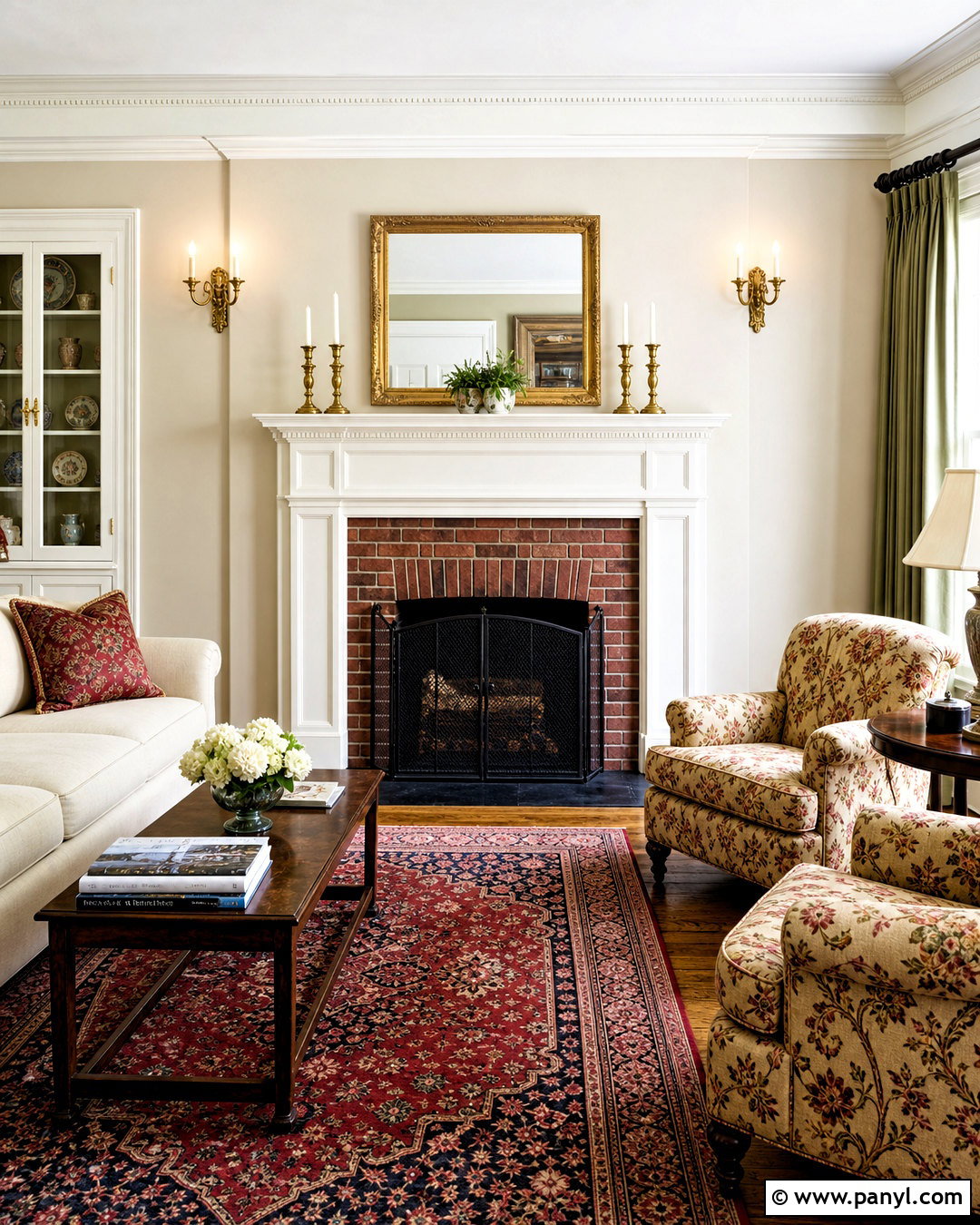 Vintage Red Brick Fireplace Restoration - 20 red brick fireplace makeover ideas