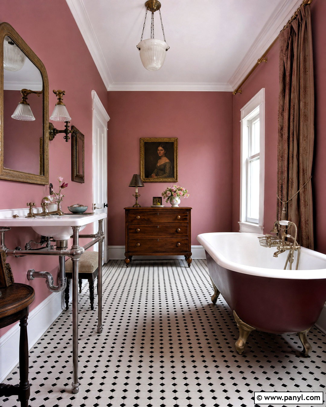 Vintage Sulking Room Pink Bathroom - 20 sulking room pink bathroom ideas