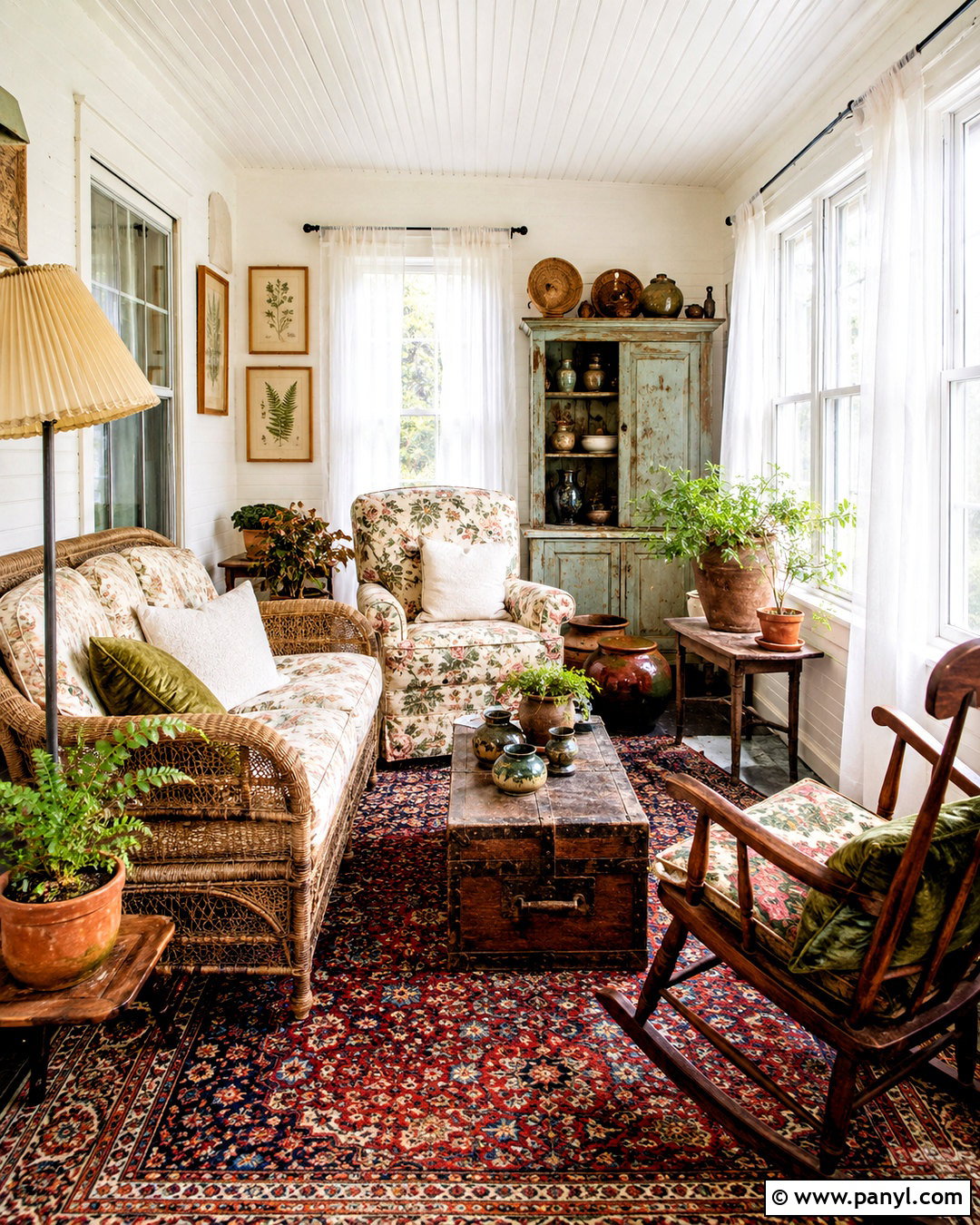 Vintage Sunroom Decor - 20 cozy sunroom decorating ideas