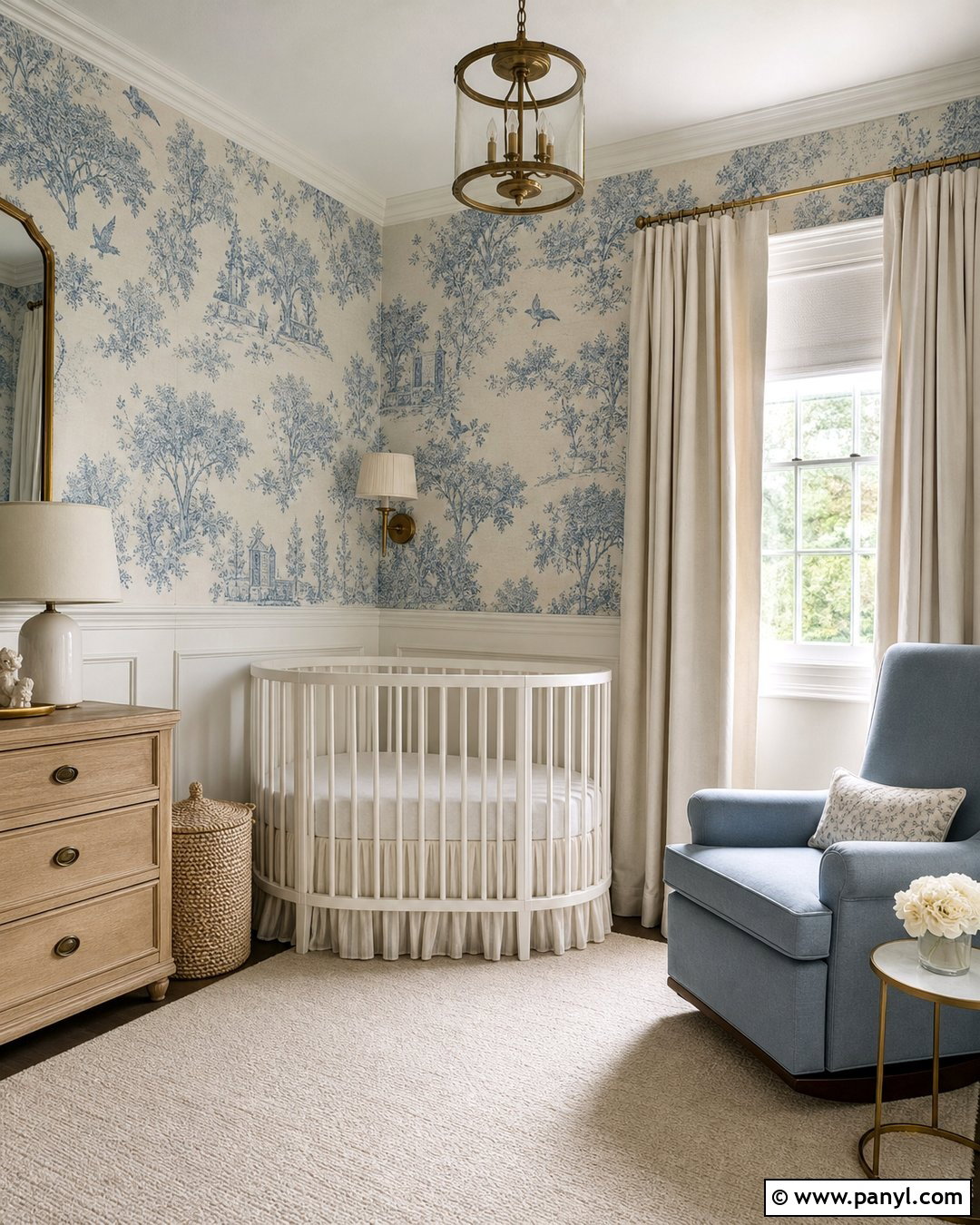 Vintage Toile Nap Time Wallpaper - 20 Nap Time Wallpaper Ideas