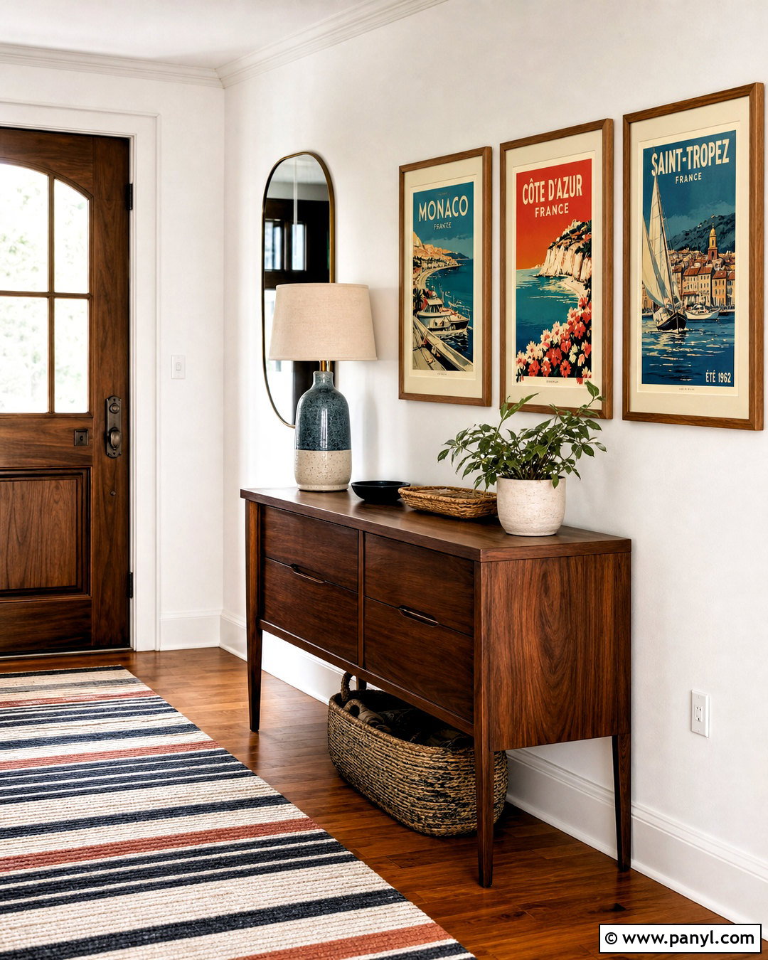 Vintage Travel Poster Wall Art - 20 retro wall art ideas