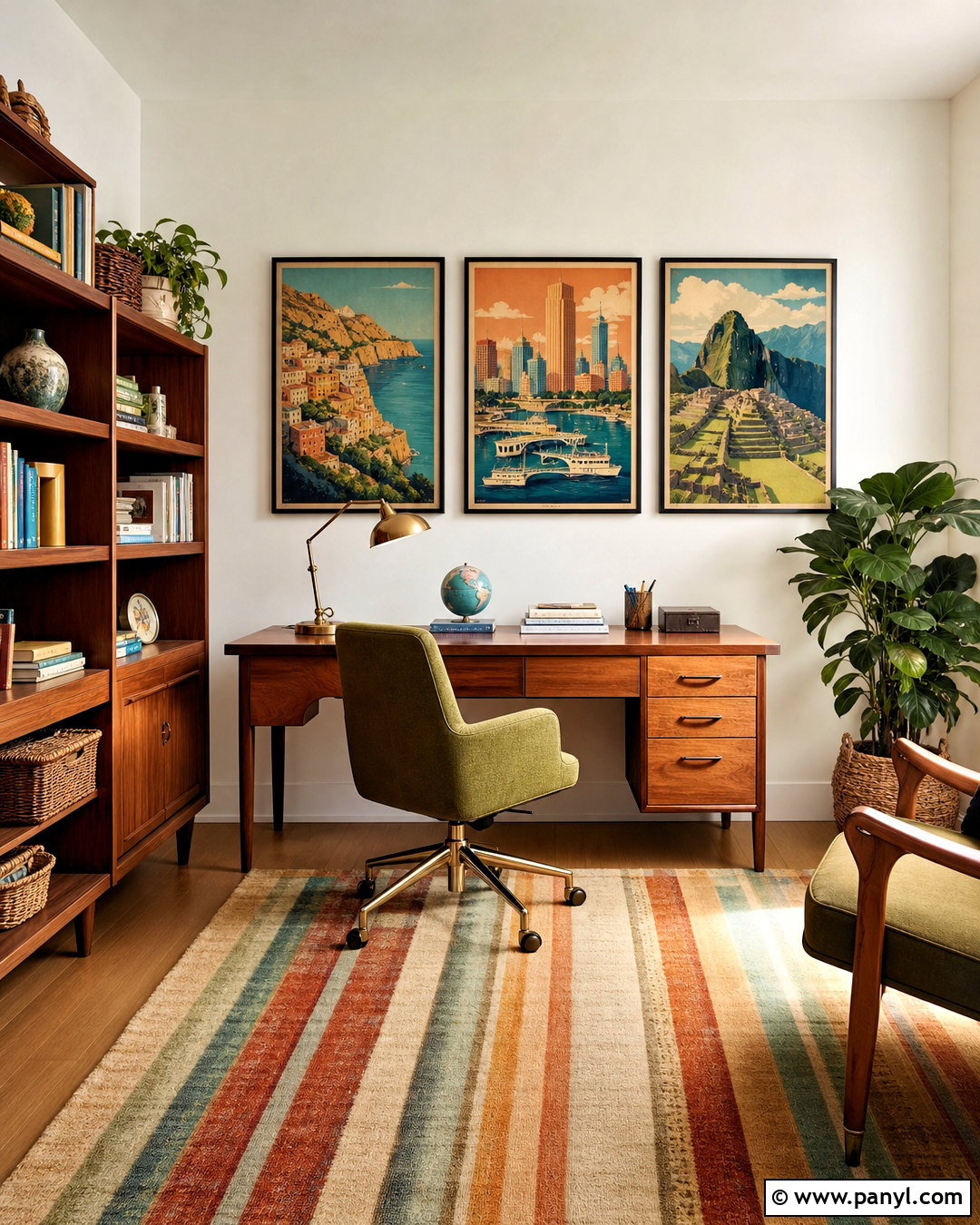 Vintage Travel Poster Wall Art - 20 70s wall art ideas