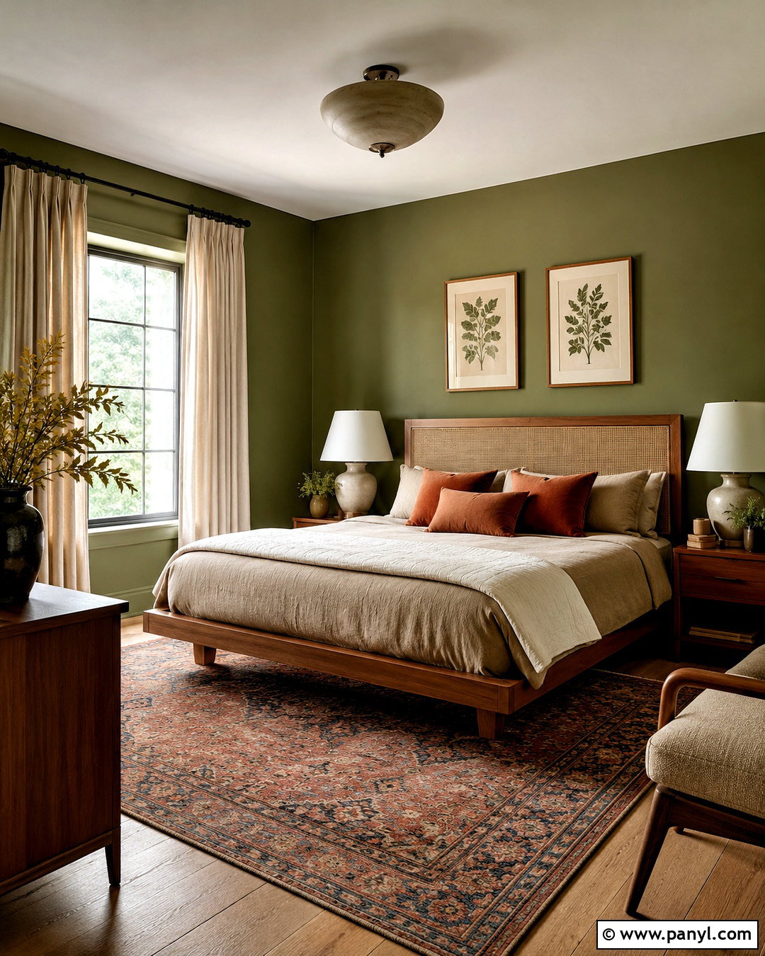 Vintage Vogue Dark Green Paint - 20 dark green paint colors
