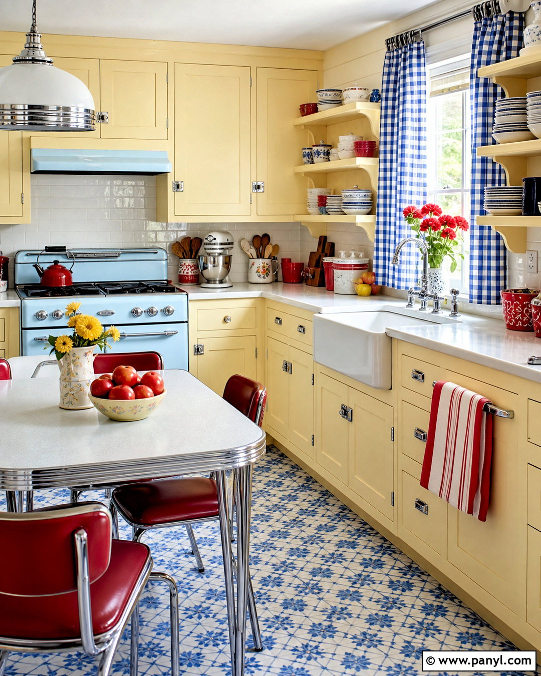 Vintage Yellow Country Kitchen - 20 yellow country kitchens