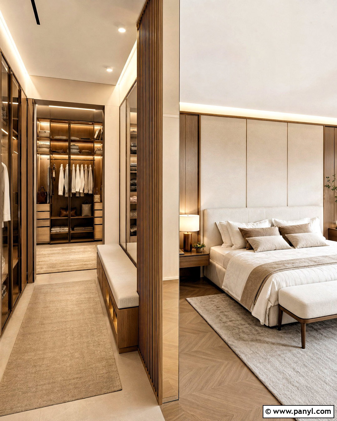 Walk-In Wardrobe - 20 wardrobe design bedroom ideas