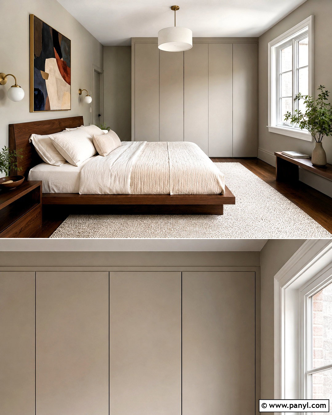 Wall Matched Painted Built In Wardrobes - 20 painted built in wardrobes