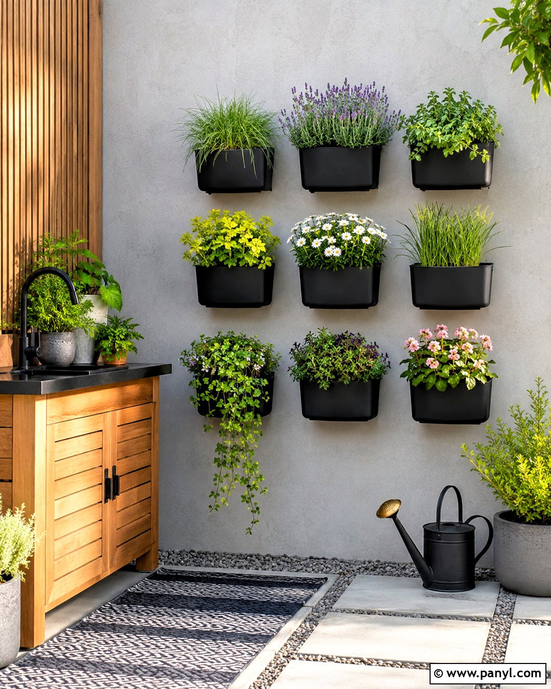 Wall Planter Grid Outside Wall - 20 outside wall ideas