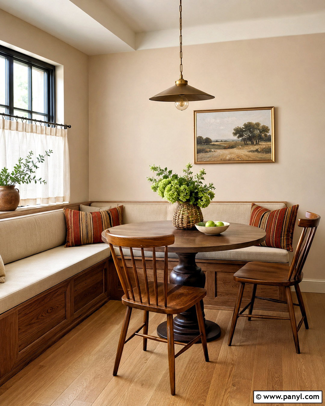 Wall White Dining Nook With Banquette Seating - 20 Wall White Farrow And Ball Ideas