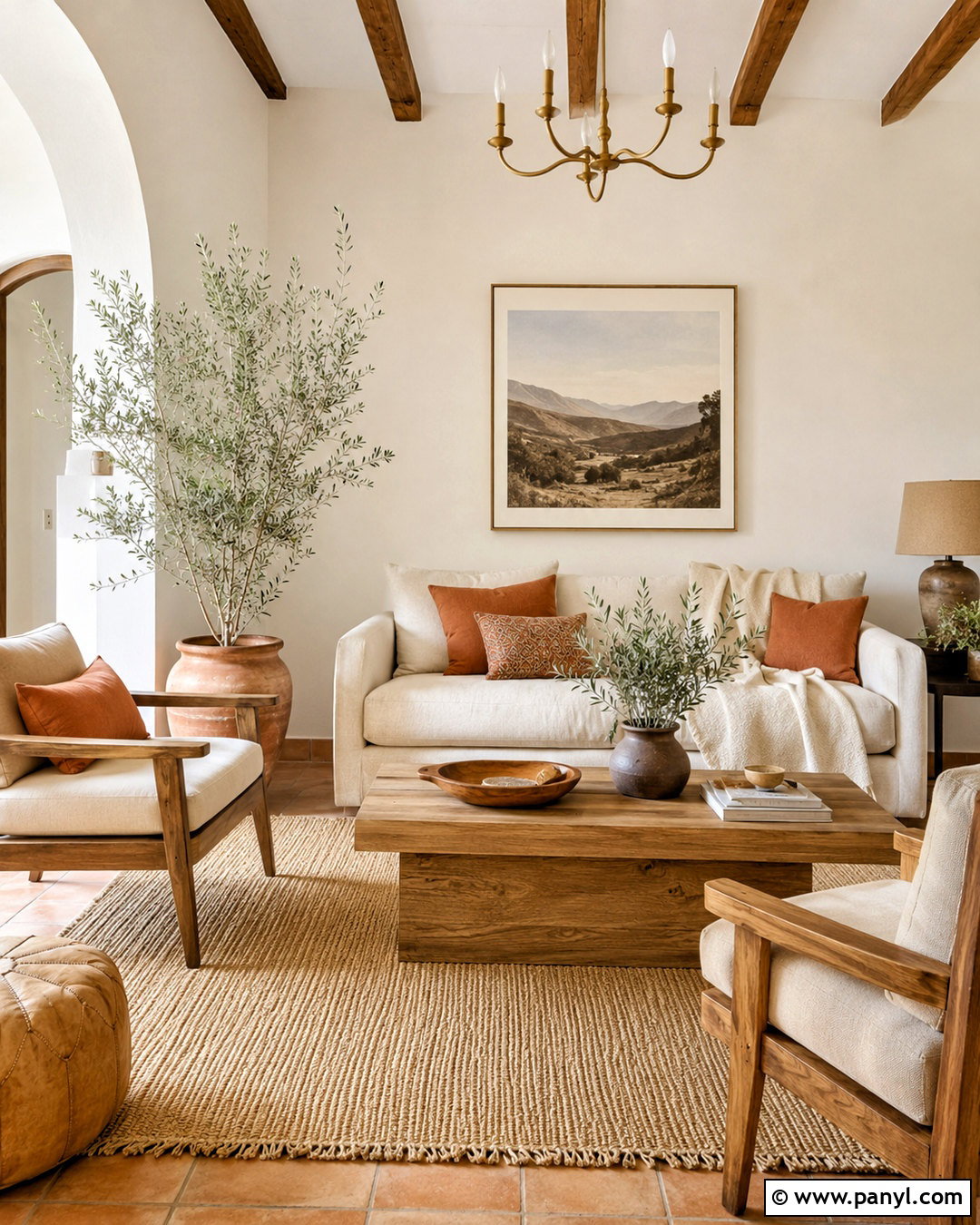 Wall White Living Room With Terracotta Accents - 20 Wall White Farrow And Ball Ideas