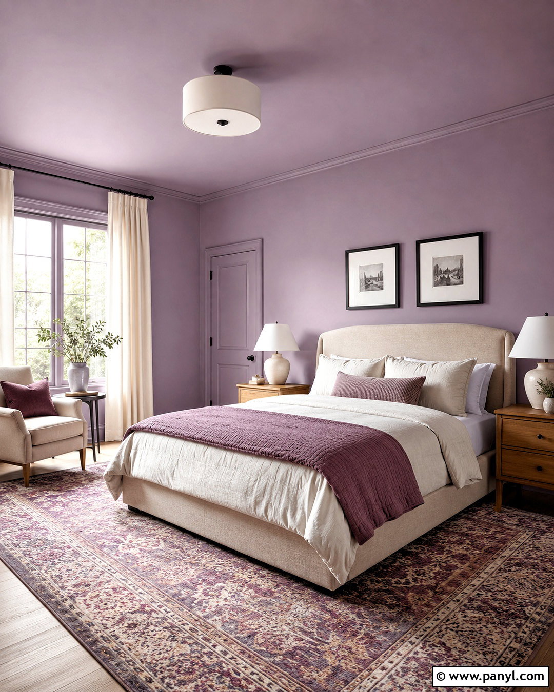 Wallflower Bedroom Color Drenching - 20 Wallflower Color Ideas