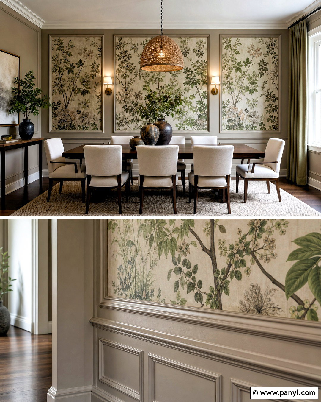 Wallpaper And Wall Moulding - 20 wall moulding ideas