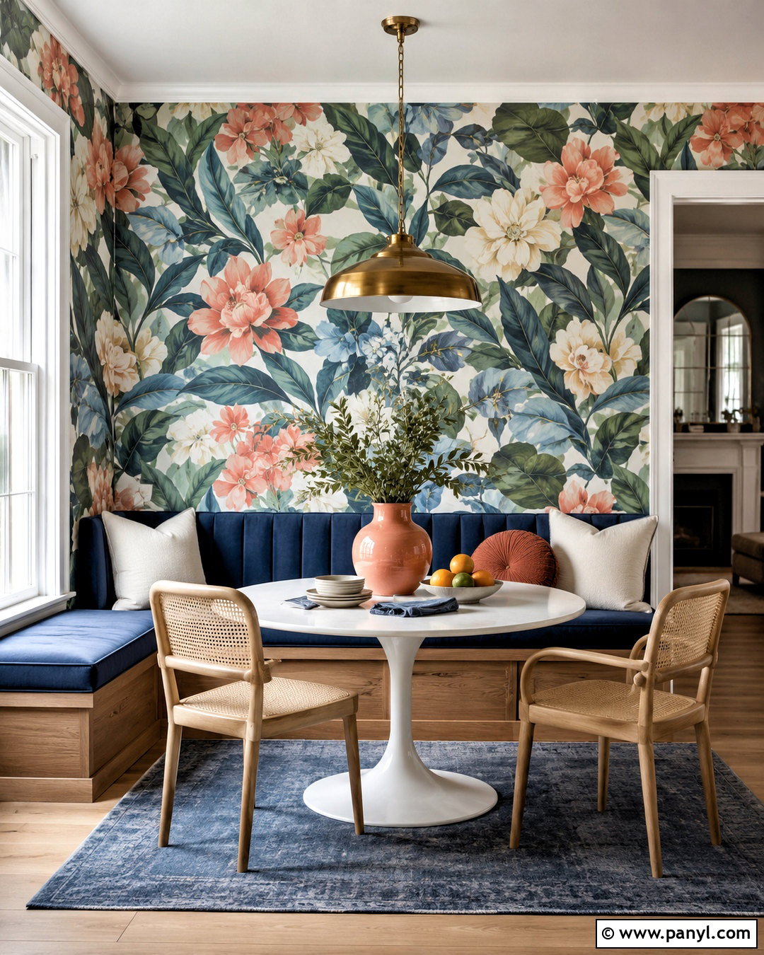 Wallpaper Breakfast Nook - 20 breakfast nook ideas