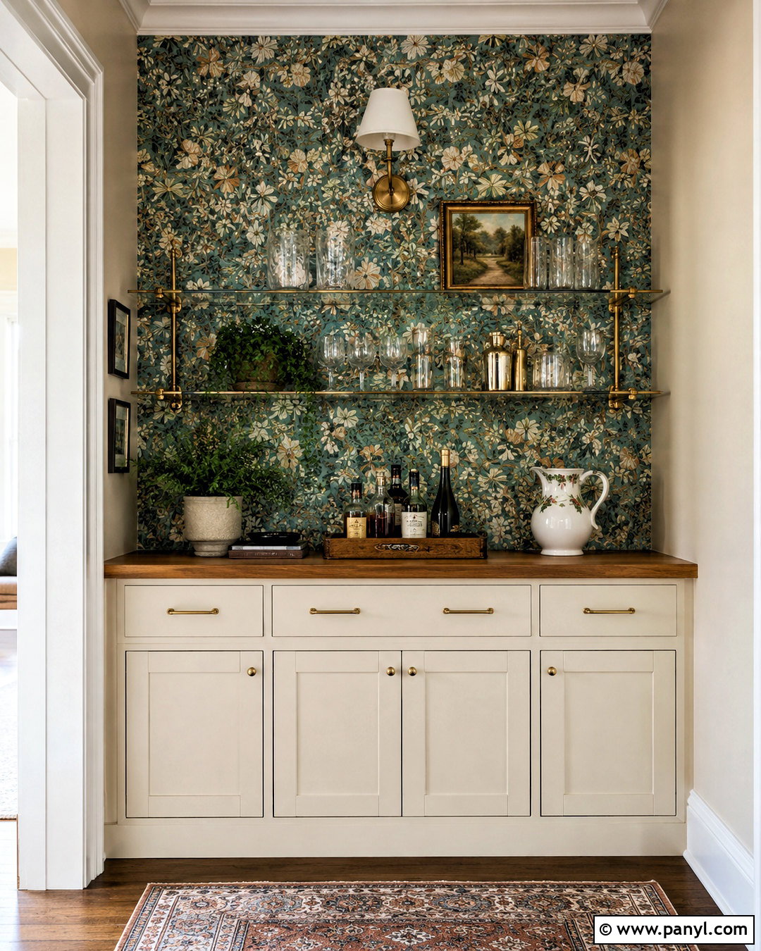 Wallpaper Dry Bar Wall - 20 dry bar wall ideas