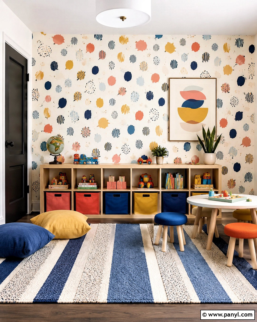 Wallpaper Playroom Accent Wall - 20 playroom accent wall ideas