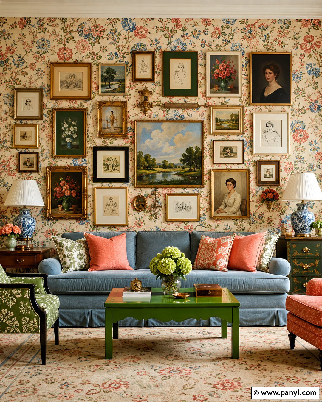 Wallpaper With Maximalist Wall Art - 20 maximalist wall art ideas