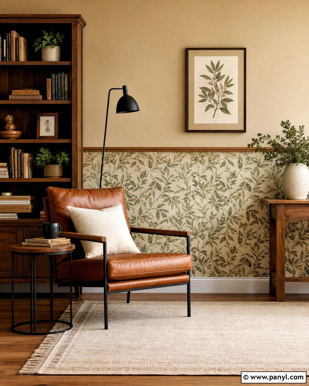 20 Half Wall Wallpaper Ideas for Charming, Layered Rooms