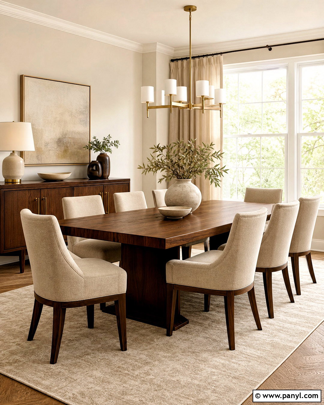 Walnut And Cream Color Palette - 20 wooden color palette ideas