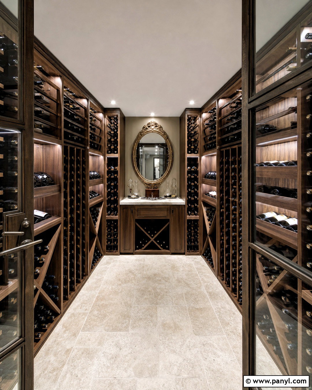 Walnut Basement Wine Cellar - 20 small wine cellar ideas basements