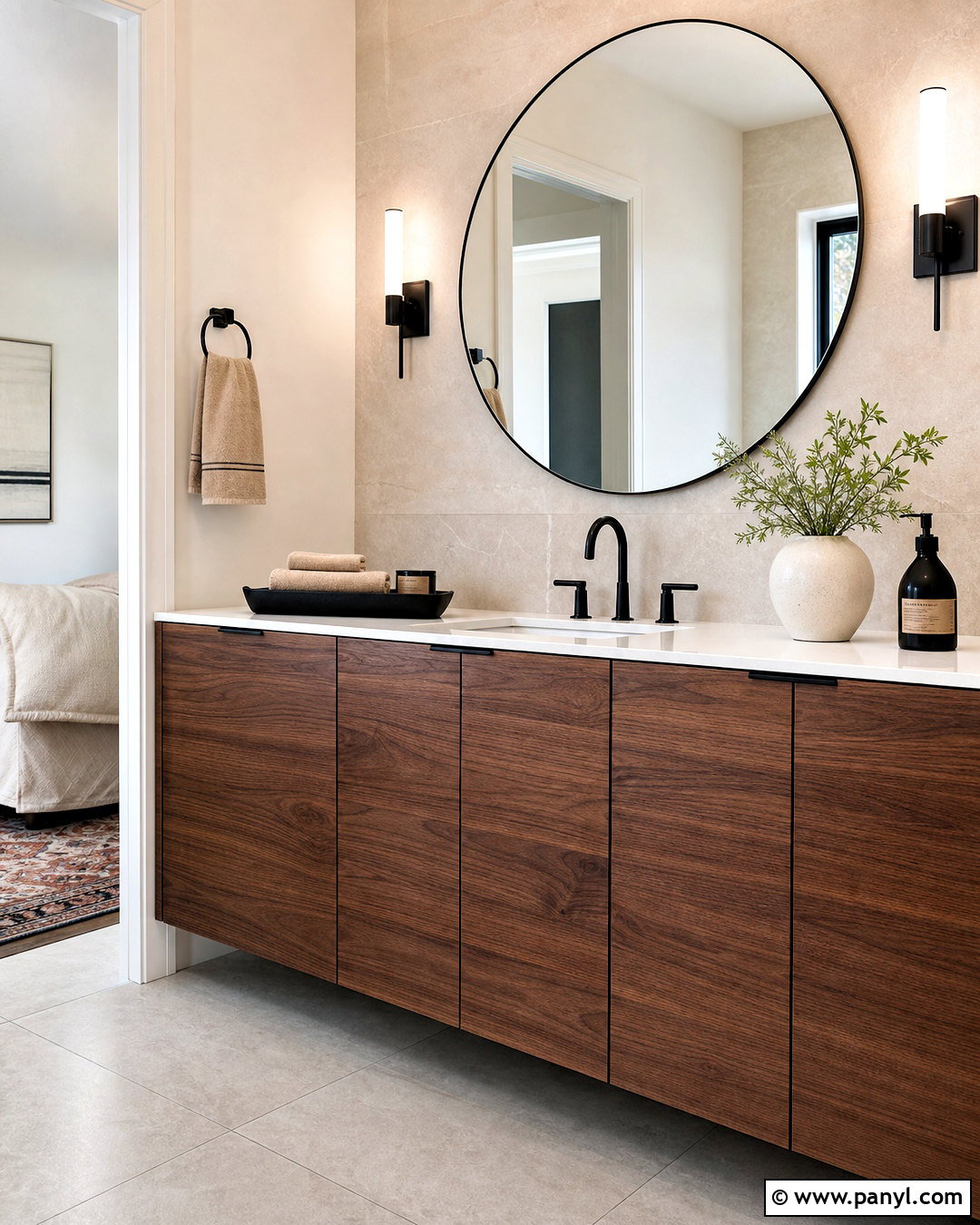 Walnut Bathroom Cabinet Makeover - 20 bathroom cabinet makeover ideas