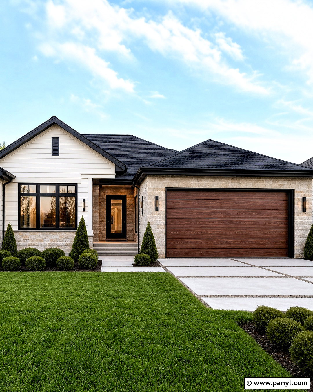 Walnut Brown Garage Door - 20 garage door paint colors