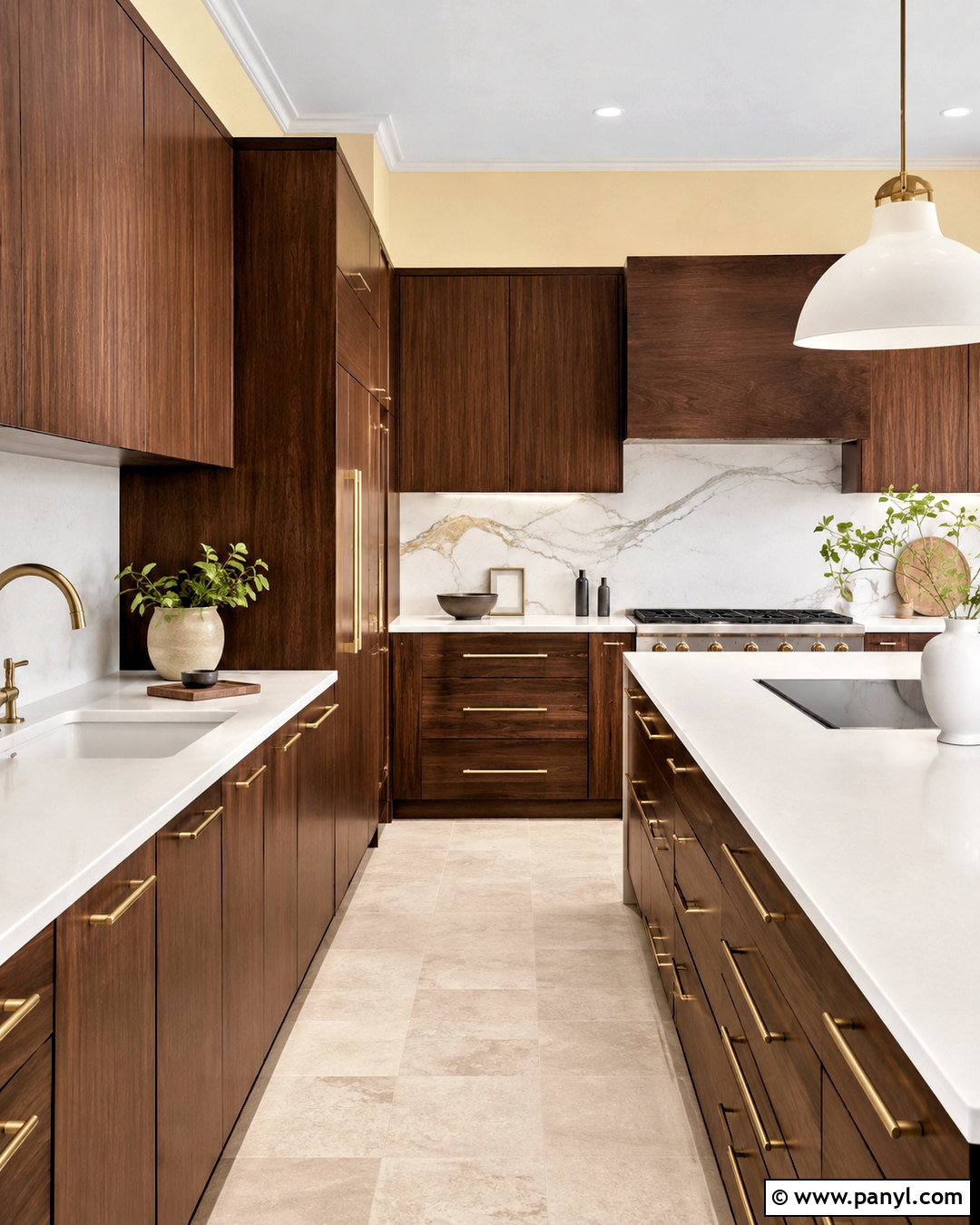 Walnut Kitchen Cabinets With Yellow Walls - 20 What Color Kitchen Cabinets Go With Yellow Walls