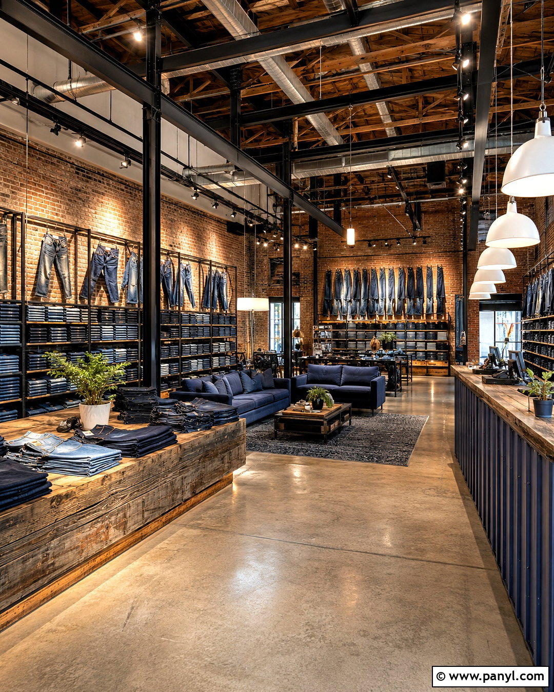 Warehouse Denim Store - 20 denim store ideas