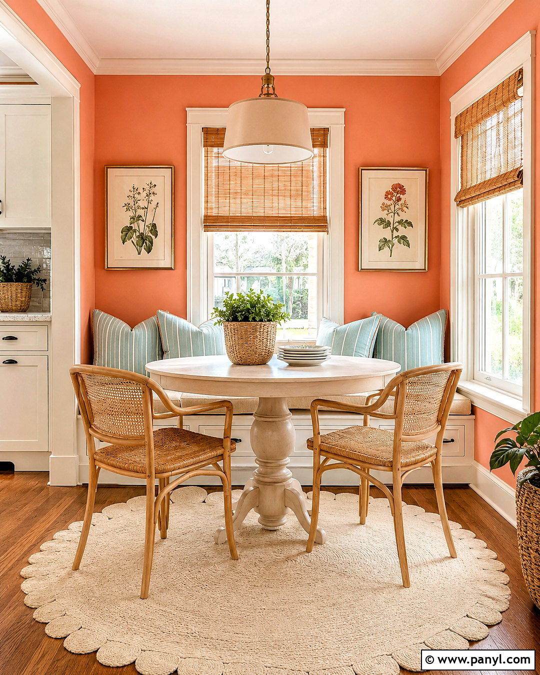 Warm Apricot Coral Paint - 20 coral paint colors