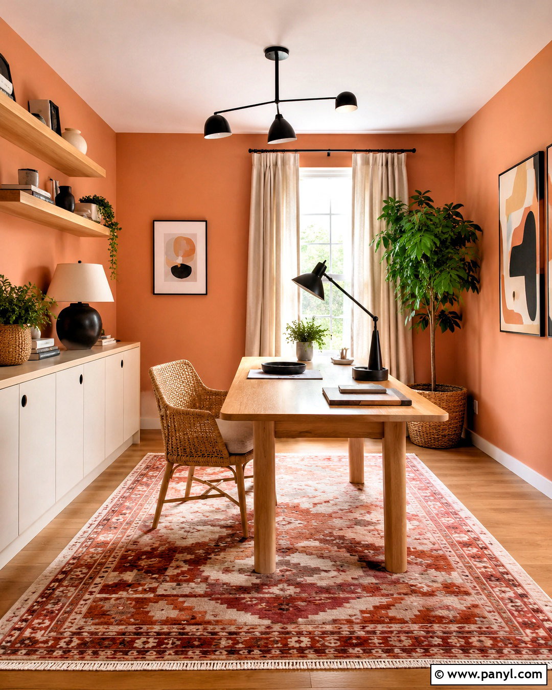 Warm Apricot Wall Color - 35 warm wall colors