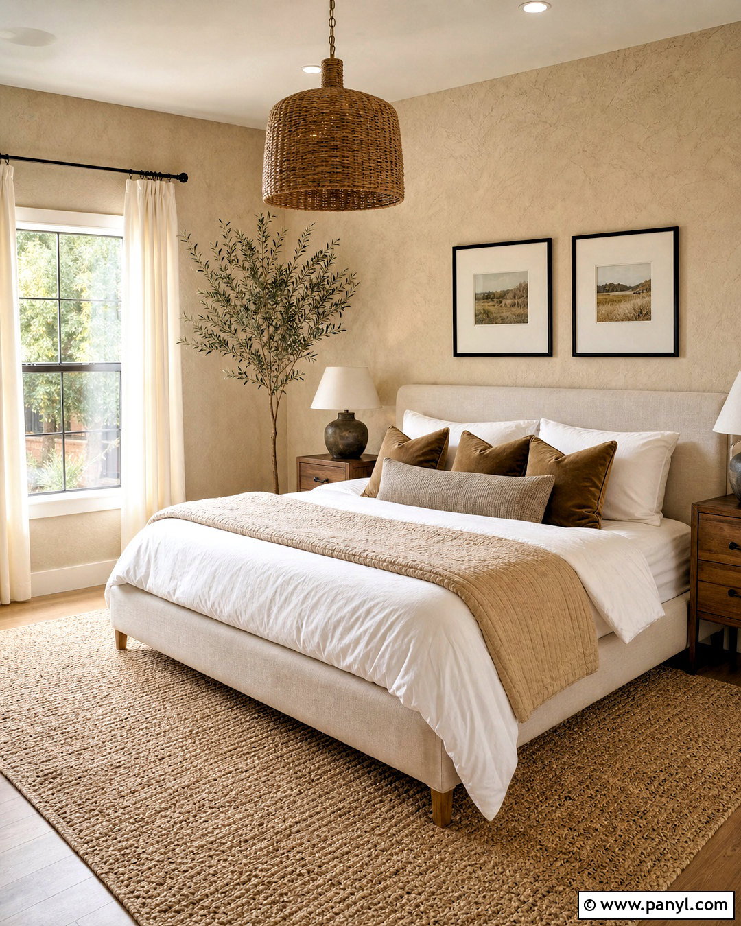 Warm Beige Knockdown Texture Bedroom - 20 knockdown texture walls