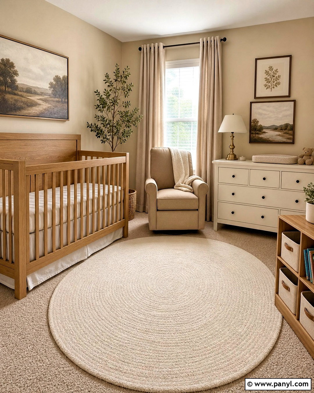 Warm Beige Nursery - 20 simple nursery ideas
