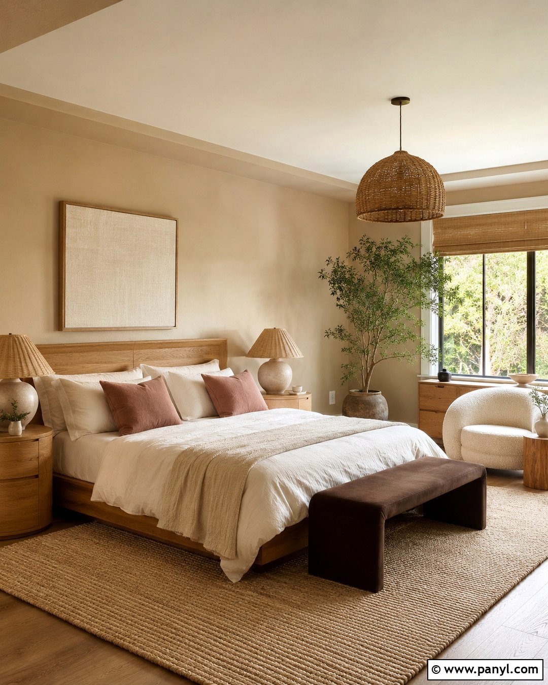 Warm Beige Room - 20 Cute Colours To Paint Your Room Ideas