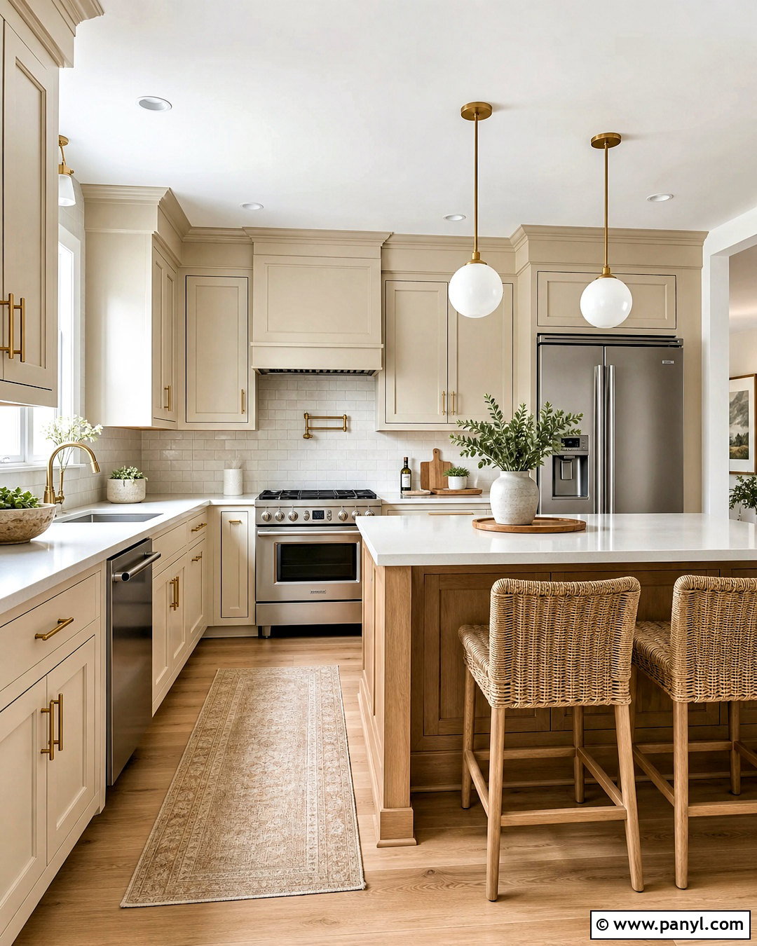 Warm Beige Shaker Kitchen - 20 beige kitchen ideas