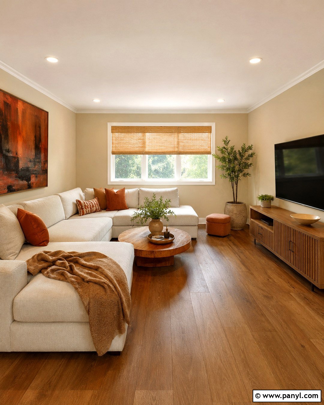 Warm Beige Wall Color - 20 Small Home Wall Colors