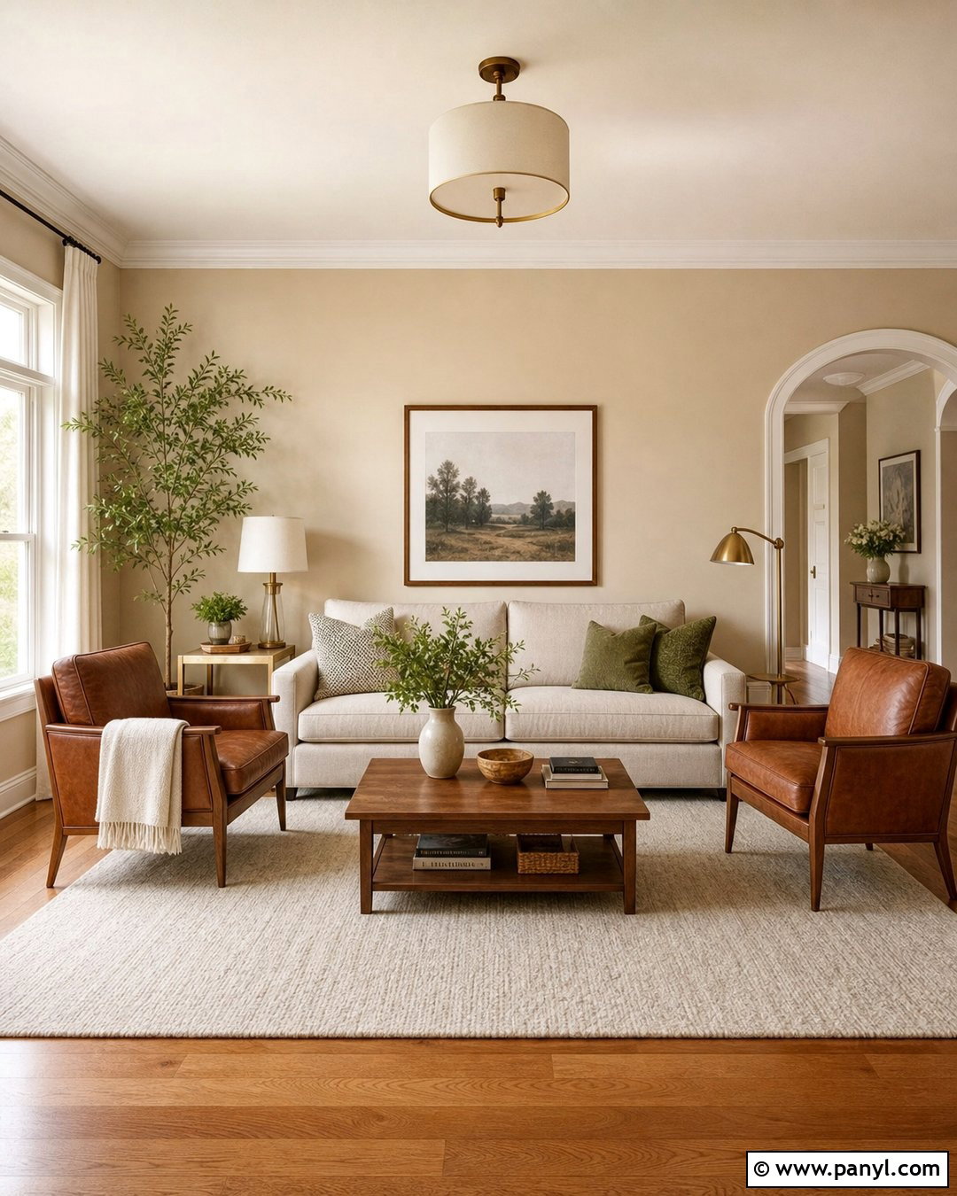 Warm Beige Wall Paint for Living Rooms - 20 Beige Wall Paint Sample Ideas